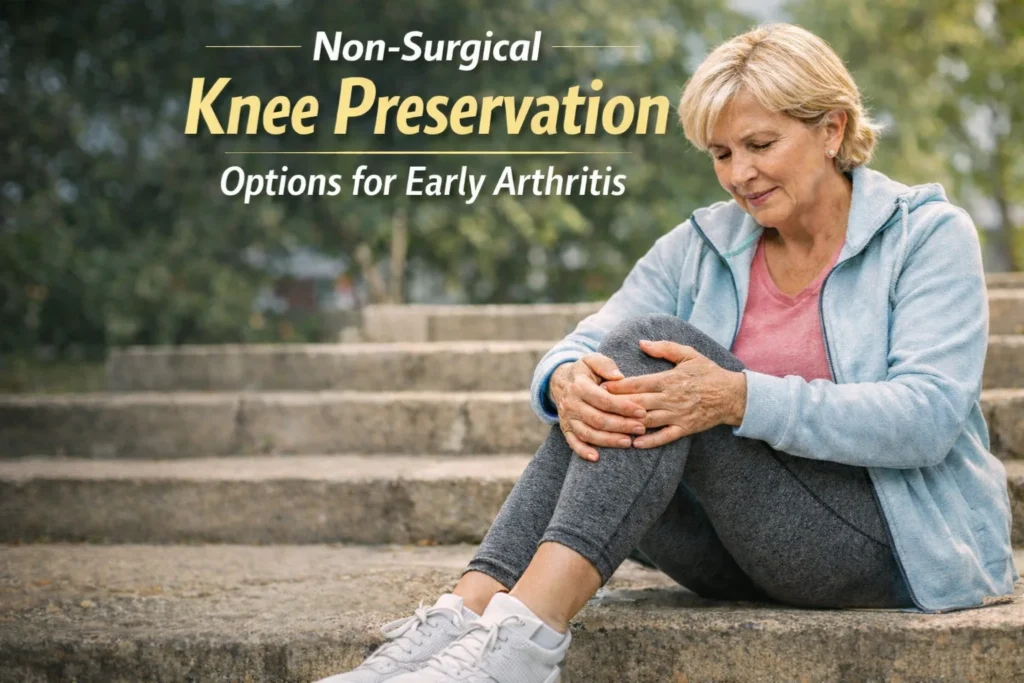 Non Surgical Knee Care Solutions to Delay Arthritis Progression