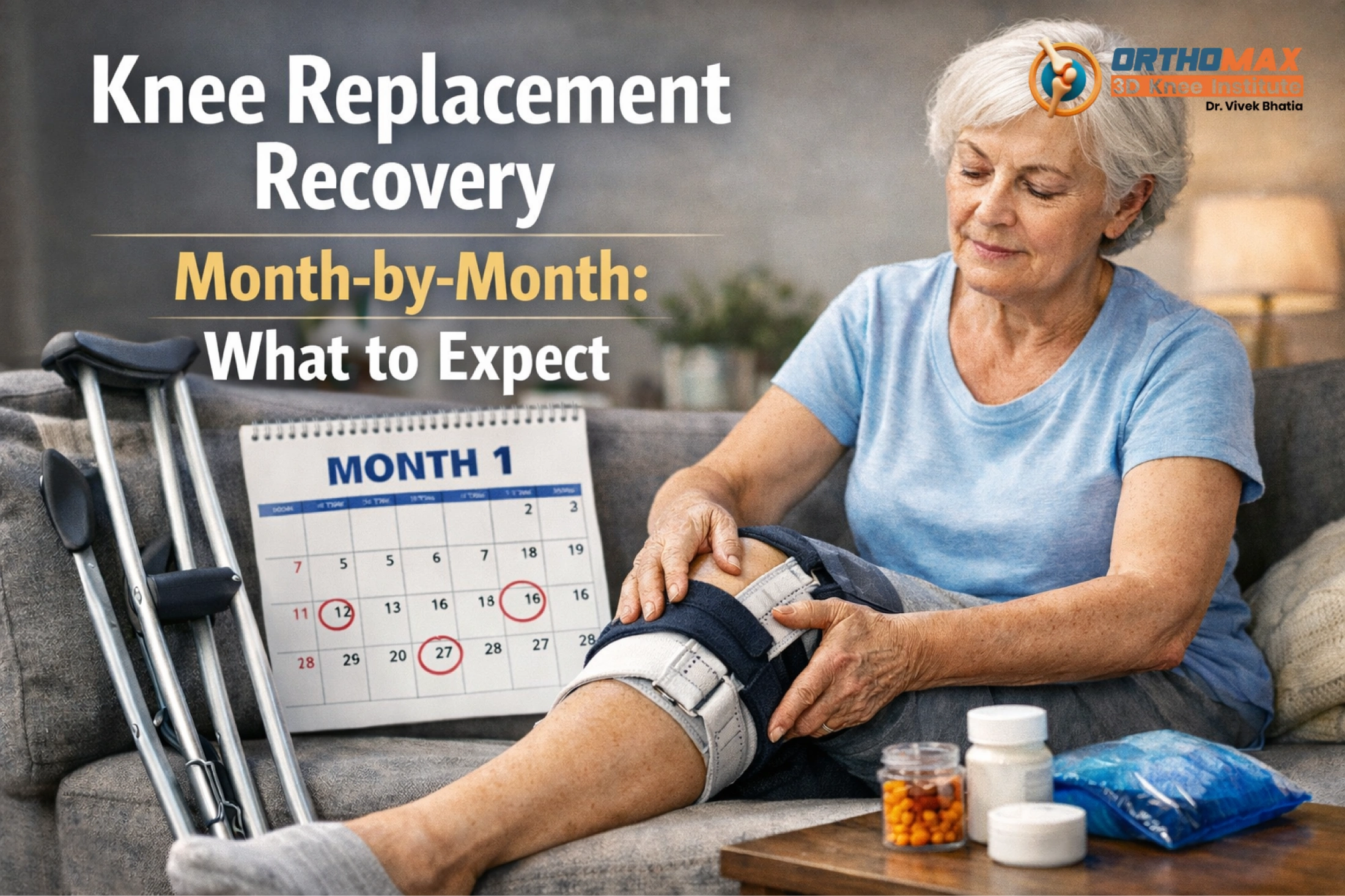 Knee Replacement Recovery Month-by-Month: What to Expect